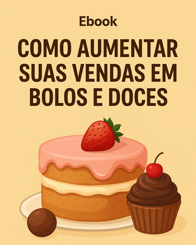 Ebook - Como Aumentar Suas Vendas em Bolos e Doces 3.0